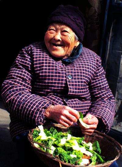 知足者常乐、健康晚年。