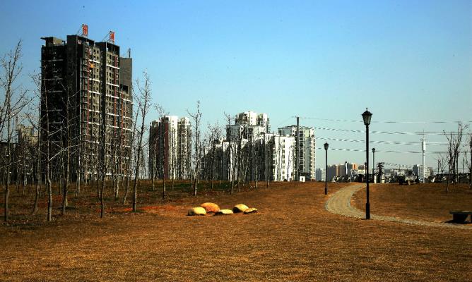 走进淮河公园……