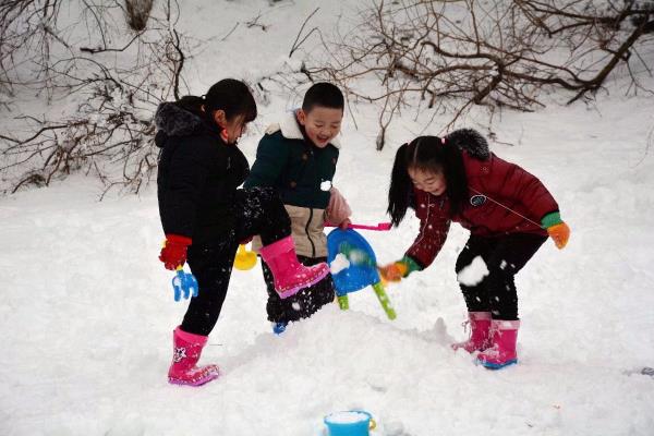 雪中即景