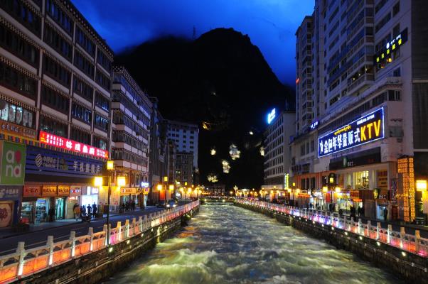 康定夜景