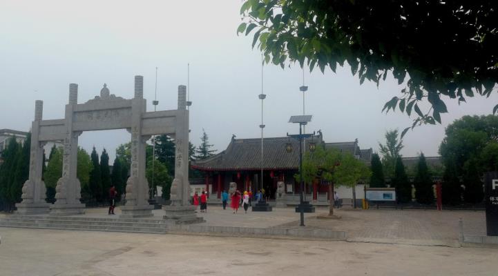 寿州的文化景点之一  孙家祠堂