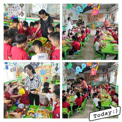 田一幼开展《美食飘香，情满端午》主题活动