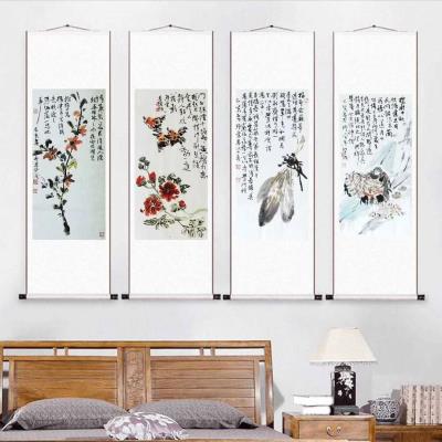 李佩俊抗洪国画作品