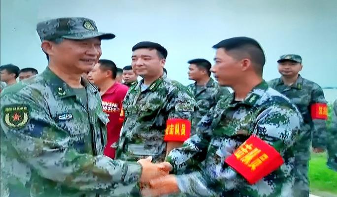 宗 晖《致敬——预备役战士》