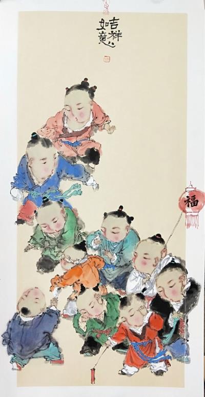 如花美眷——胡传江中国画小品选