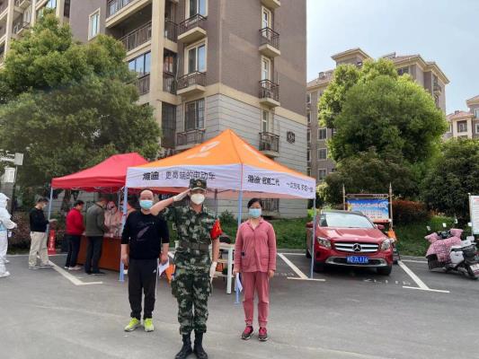 退役军人陈晓宇 再现疫情防控一线