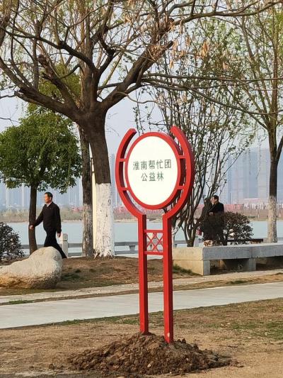 “淮南帮忙团公益林”落地生根！