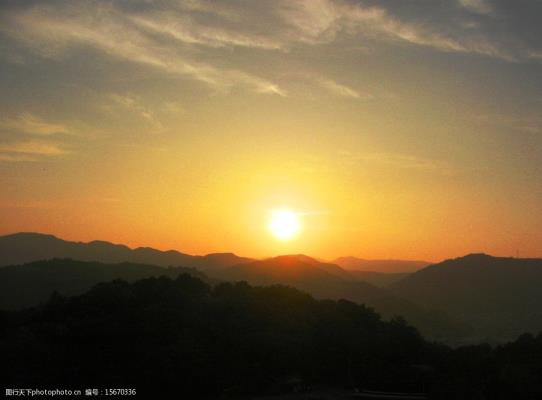 诗友唱和《秋山夕景》