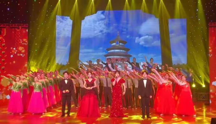 凤台县推剧团小品《理解万岁》参加石台县春晚演出