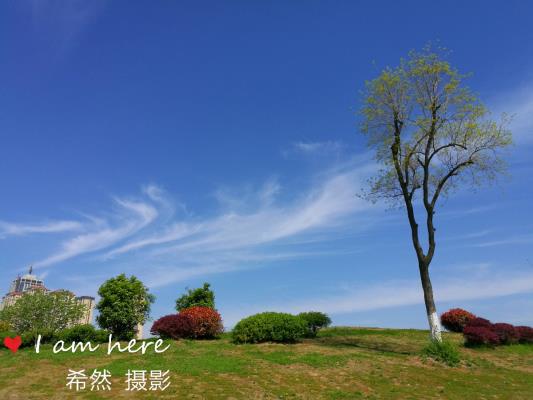 淮南的蓝天白云