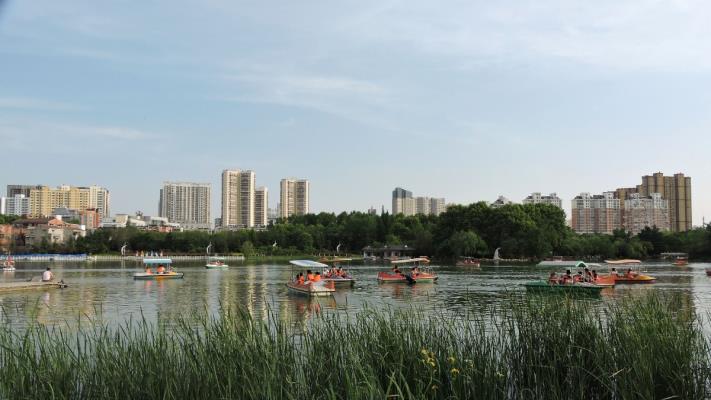 五一的龙湖