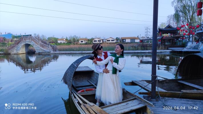 淮南东水乡浪漫春日