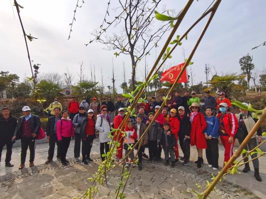 2月23日淮南联合健康运动群，徒步寿县一路随拍春天景色，与快乐同行。