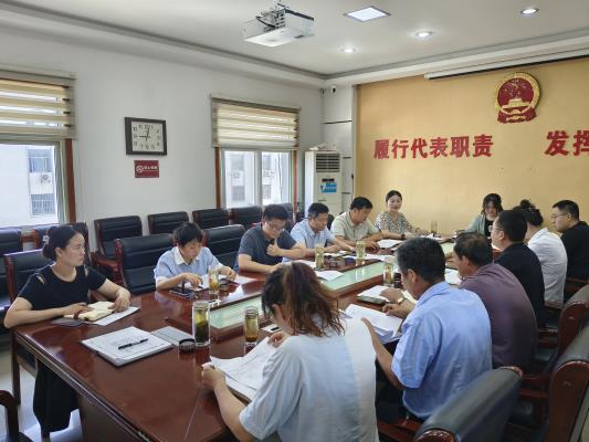 田家庵区曹庵镇传达贯彻区关心下一代工作会议精神