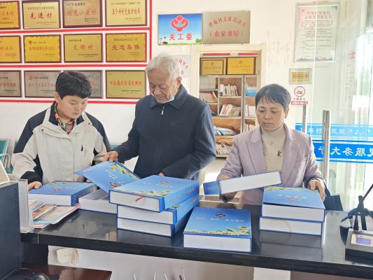 田家庵区曹庵镇关工委到村居督查指导 关心下一代工作