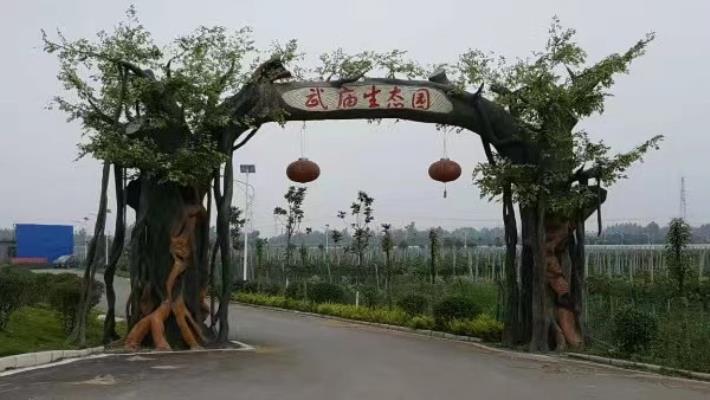 潘集架河边  武庙生态园
