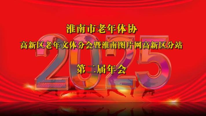 市老体协高新区文体健身分会暨淮南图片网高新区分站隆重举行迎新年