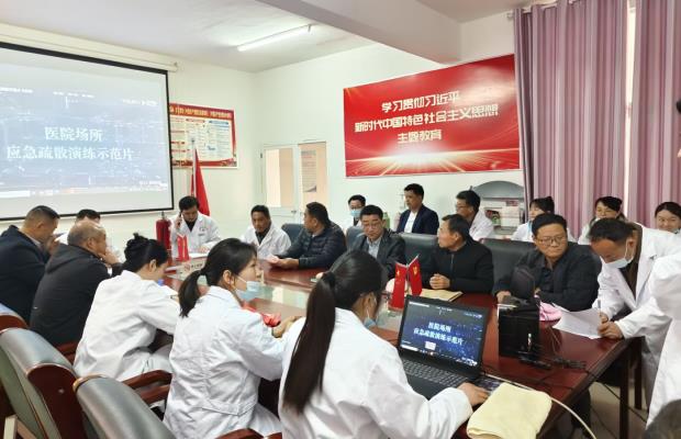 双庙集镇卫生院开展安全生产培训、检查、消防应急演练活动总结