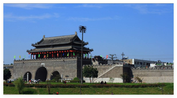 七律·寿州古城.（诗韵五首）