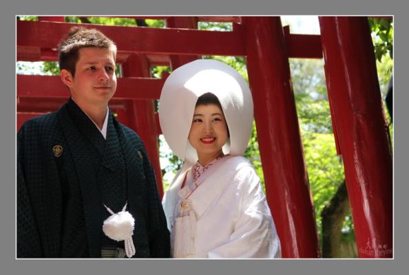 日式婚礼蹭拍