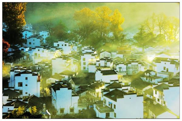 石 城 晨 曦