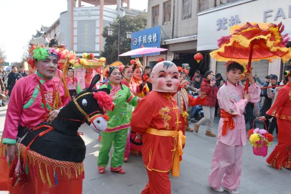 淮南寿县非遗过大年 乐享龙年盛世