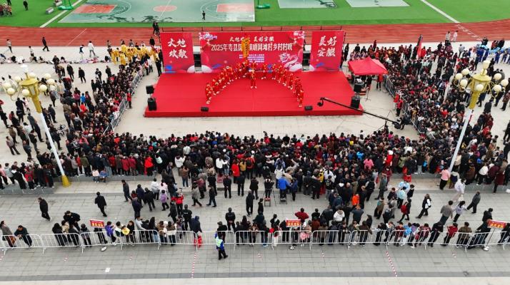 寿县：保义镇举办非遗展演 欢庆“二月二”
