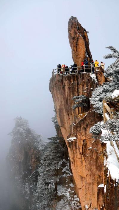 雪后初霁游黄山