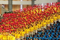 淮南市庆祝建党90周年__红歌献给党彩排花絮