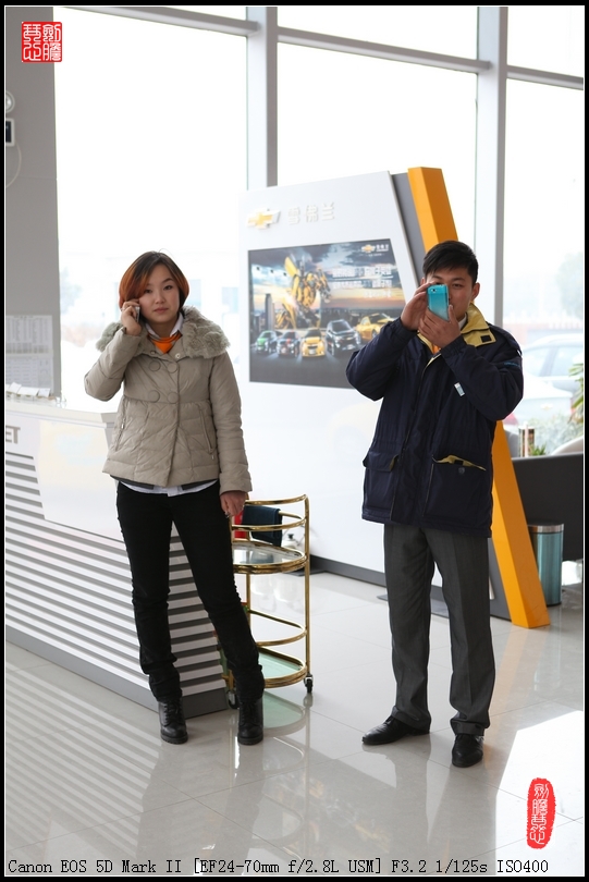 雪佛兰4S店掠拍