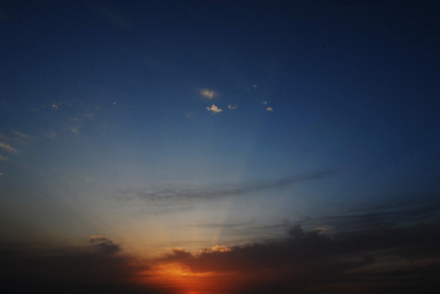 黄河--夕阳