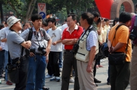 淮南建市六十周年摄影图片展（现场拍摄花絮）（二）