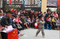 喜迎十八大，淮南市“大地欢歌”文化志愿者走基层慰问演出