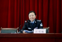 淮南警花宣讲党的十八大会议精神