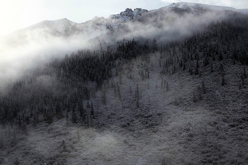 驴行川藏第一险——翻越冰雪覆盖的雀儿山(组照)