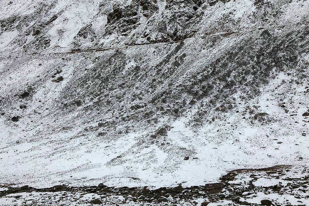 驴行川藏第一险——翻越冰雪覆盖的雀儿山(组照)