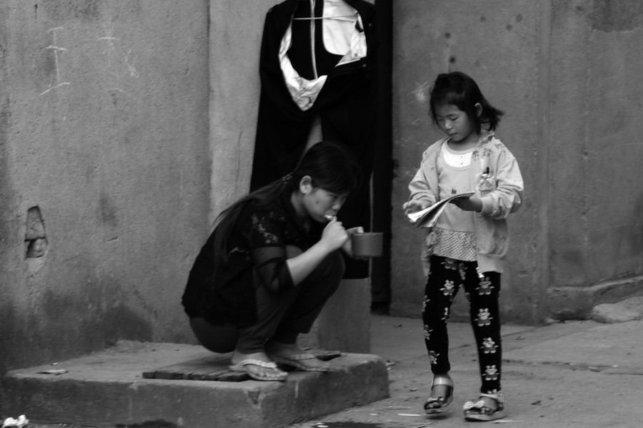 城中村的孩子们