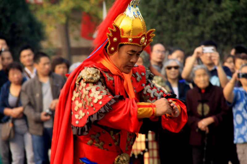 曲阜孔府仿古开城门仪式纪录
