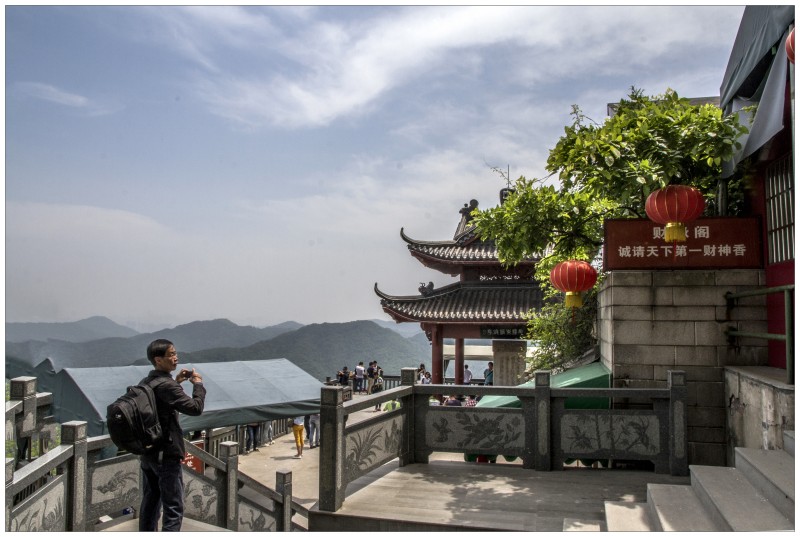 杭州北高峰上随拍