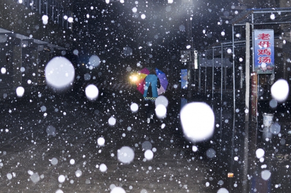 2014年的第一场雪