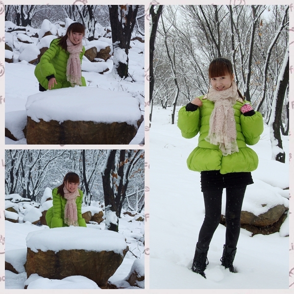 雪中女孩