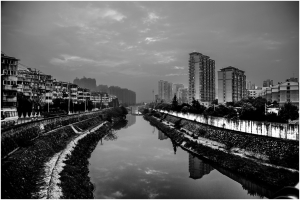 板桥河的夜