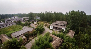 焦岗湖影视城航拍