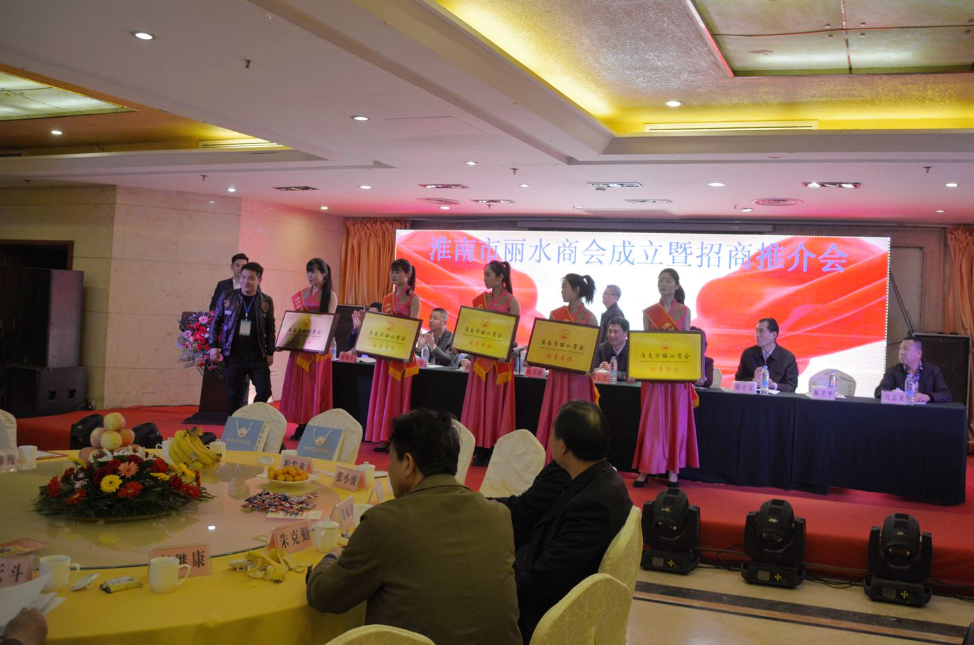 淮南市丽水商会成立暨招商推介会