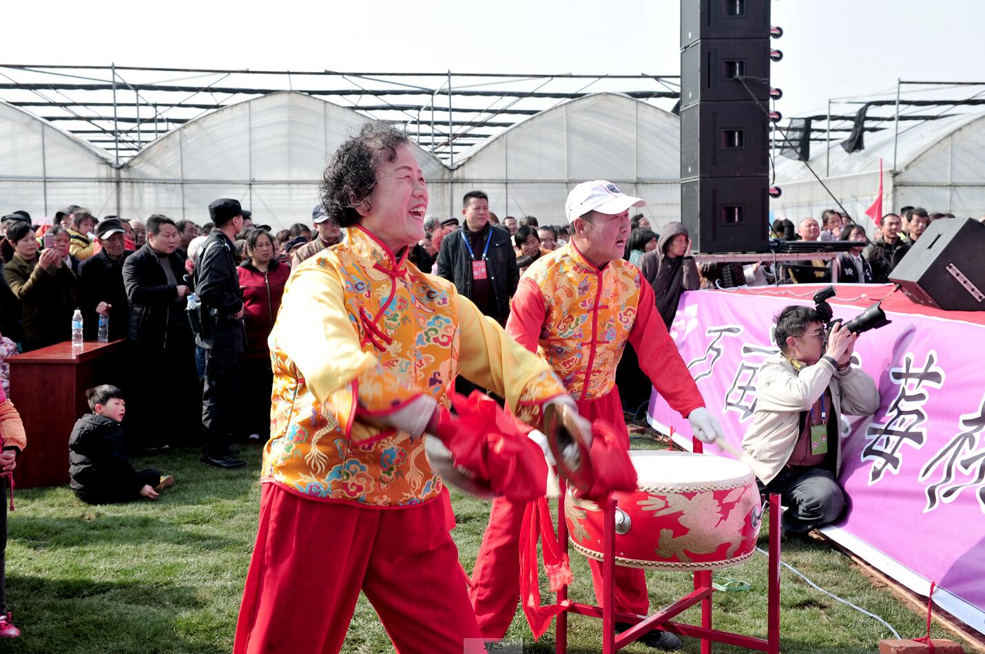 第十届中国淮南桃花、草莓节开幕式