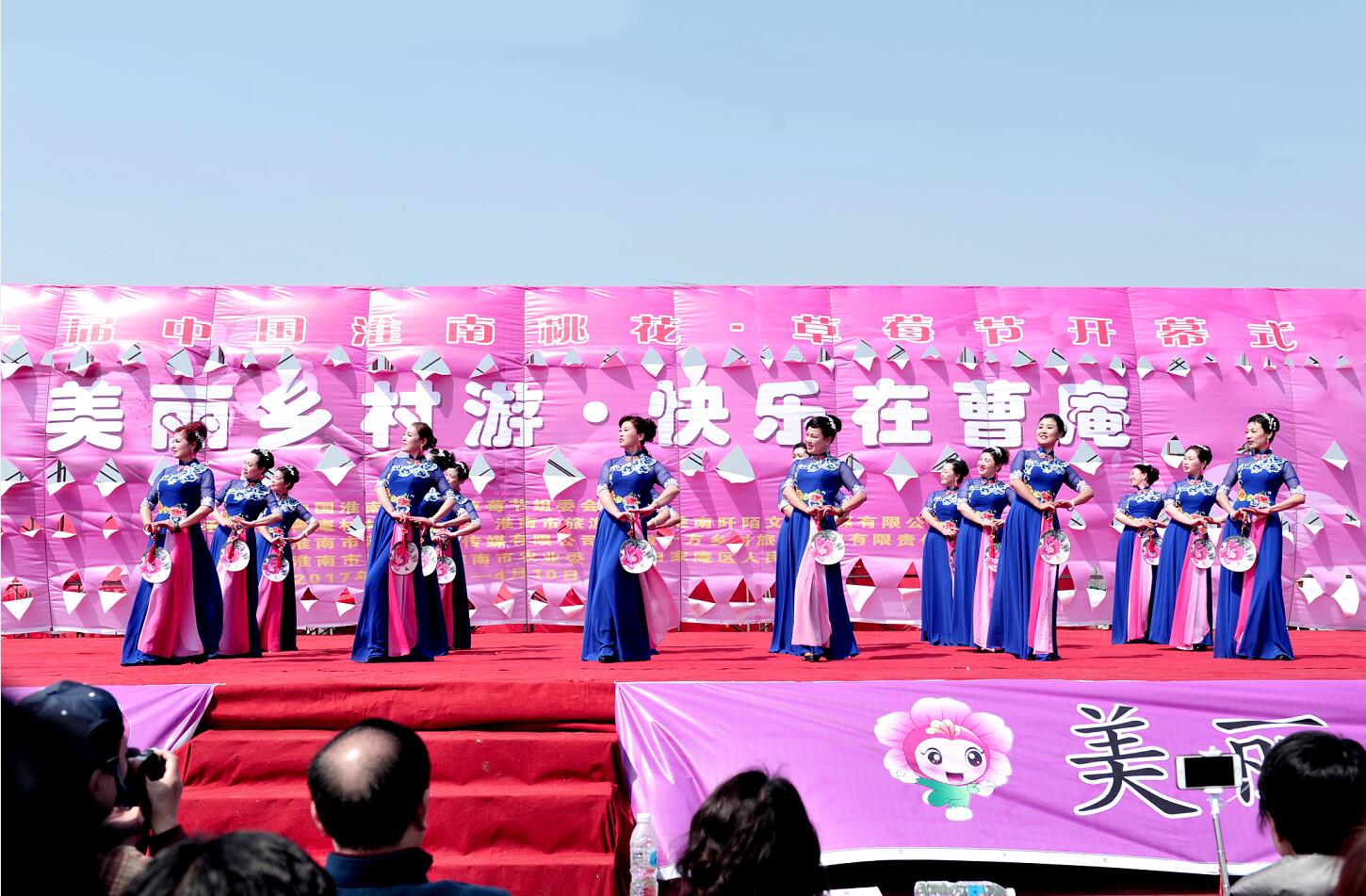 第十届中国淮南桃花、草莓节开幕式