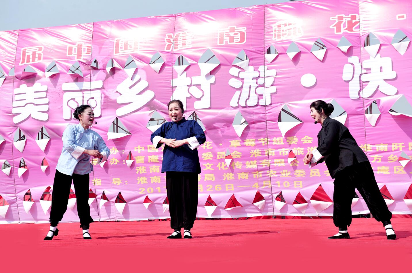 第十届中国淮南桃花、草莓节开幕式