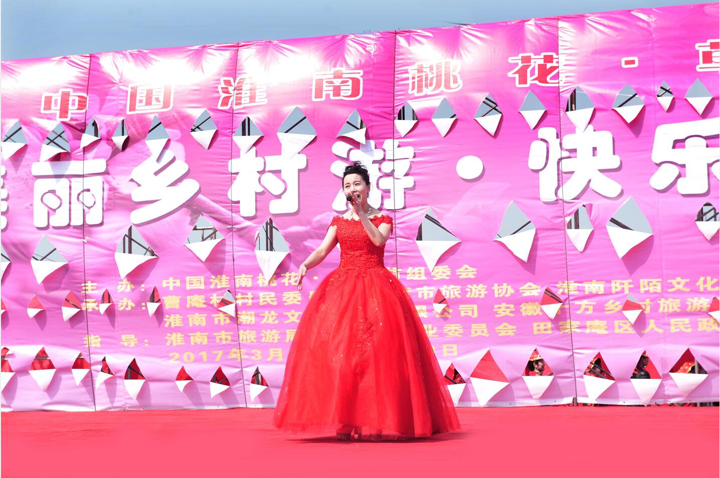 第十届中国淮南桃花、草莓节开幕式
